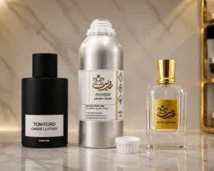 تام فورد آمبر لدر شیشه اختصاصی مهدیس