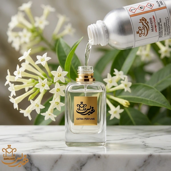 عطر گل محبوبه شب (شب بو) شیشه اختصاصی مهدیس