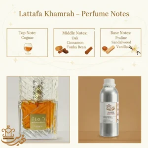هرم بویایی عطر لطافه خمره