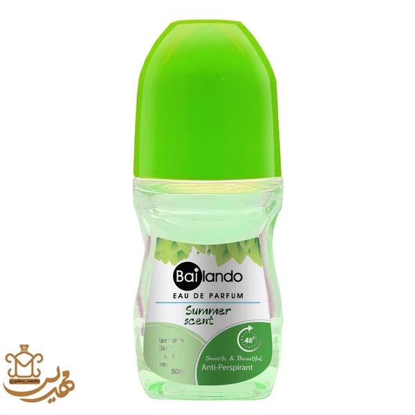 مام رول ضد تعریق بایلندو مدل سامر سنت حجم 50 میل | Bailando Summer Scent