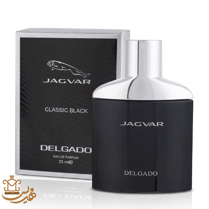 ادو پرفیوم دلگادو مدل جگوار کلاسیک بلک 25 میل | Delgado Jagvar Classic Black