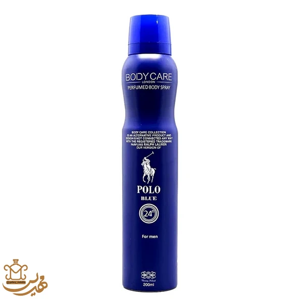 اسپری بدن بادی کر مدل پولو بلو (پلو آبی) حجم ۲۰۰ میل | Body Care Polo Blue